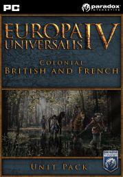Europa Universalis IV - Colonial British and French Unit Pack DLC (PC) - Steam - Digital Code