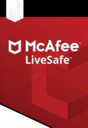 McAfee LiveSafe (2023) Unlimited Devices 1 Year - Digital Code