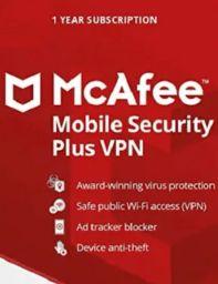McAfee Mobile Security Plus w/ VPN (PC) Unlimited Devices 1 Year - Digital Code