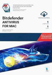 Bitdefender Antivirus (Mac) 1 Device 1 Year - Digital Code