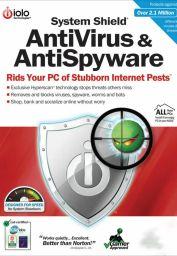 iolo System Shield AntiVirus and AntiSpyware (PC) 5 Devices 1 Year - Digital Code