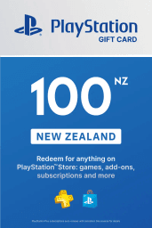 PlayStation Network Card 100 NZD (NZ) PSN Key New Zealand