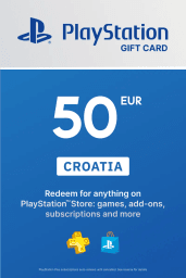 PlayStation Network Card 50 EUR (HR) PSN Key Croatia
