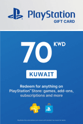 PlayStation Store 70 KWD Gift Card (KW) - Digital Code