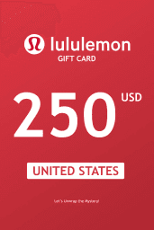 Lululemon $250 USD Gift Card (US) - Digital Code