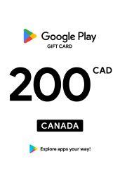 Google Play $200 CAD Gift Card (CA) - Digital Code