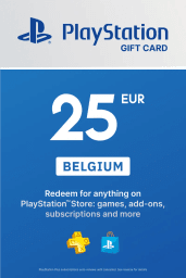 PlayStation Network Card 25 EUR (BE) PSN Key Belgium