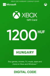 Xbox 1200 HUF Gift Card (HU) - Digital Code