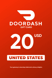 DoorDash $20 USD Gift Card (US) - Digital Code