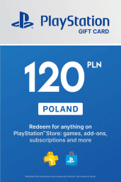 PlayStation Network Card 120 PLN (PL) PSN Key Poland
