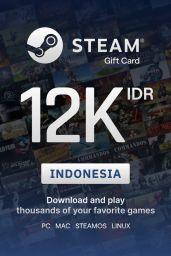 Steam Wallet Rp12000 IDR Gift Card (ID) - Digital Code