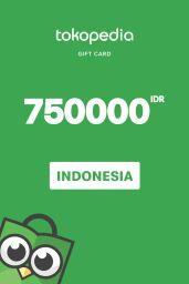 Tokopedia 750000 IDR Gift Card (ID) - Digital Code