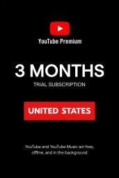 YouTube Premium 3 Months Trial (US) - Official Website - Digital Code