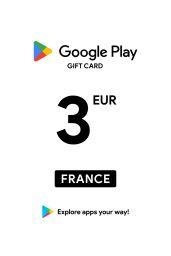 Google Play €3 EUR Gift Card (FR) - Digital Code