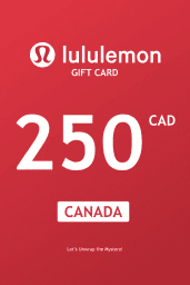 Lululemon $250 CAD Gift Card (CA) - Digital Code