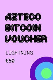 Azteco Bitcoin Lightning Voucher €50 EUR Gift Card - Digital Code