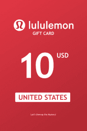 Lululemon $10 USD Gift Card (US) - Digital Code