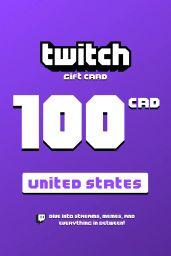 Twitch $100 USD Gift Card (US) - Digital Code