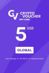 Crypto Voucher Bitcoin (BTC) 5 USD Gift Card - Digital Code