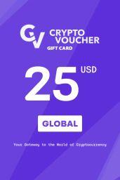 Crypto Voucher Bitcoin (BTC) 25 USD Gift Card - Digital Code