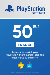 PlayStation Network Card 50 EUR (FR) PSN Key France