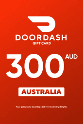 DoorDash $300 AUD Gift Card (AU) - Digital Code
