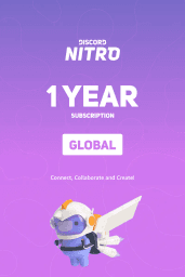 Discord Nitro 1 Year Subscription - Digital Code