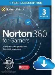 Norton 360 for Gamers (EU) 1 Year 3 Devices - Digital Code 