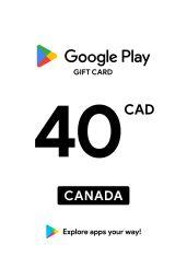 Google Play $40 CAD Gift Card (CA) - Digital Code