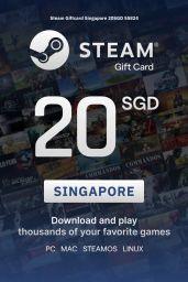 Steam Wallet $20 SGD Gift Card (SG) - Digital Code