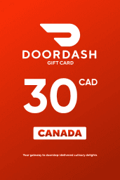 DoorDash $30 CAD Gift Card (CA) - Digital Code