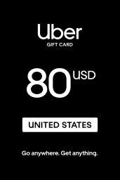 Uber $80 USD Gift Card (US) - Digital Code