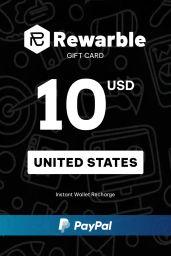 Rewarble Paypal $10 USD Gift Card (US) - Rewarble - Digital Code