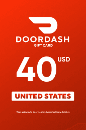 DoorDash $40 USD Gift Card (US) - Digital Code