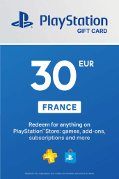 PlayStation Network Card 30 EUR (FR) PSN Key France
