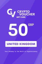 Crypto Voucher Bitcoin (BTC) 50 GBP Gift Card (UK) - Digital Code