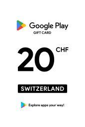 Google Play 20 CHF Gift Card (CH) - Digital Code