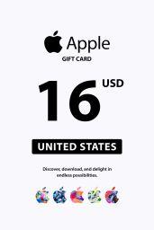 Apple $16 USD Gift Card (US) - Digital Code