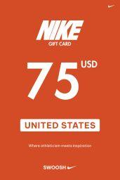 Nike 75 USD Gift Card (US) - Digital Code