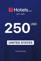 Hotels.com $250 USD Gift Card (US) - Digital Code
