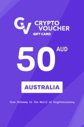 Crypto Voucher Bitcoin (BTC) $50 AUD Gift Card (AU) - Digital Code