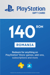 PlayStation Store 140 RON Gift Card (RO) - Digital Code