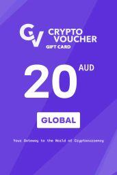 Crypto Voucher Bitcoin (BTC) 20 AUD Gift Card - Digital Code
