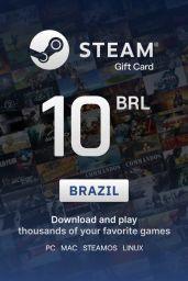 Steam Wallet R$10 BRL Gift Card (BR) - Digital Code