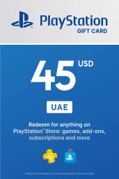 PlayStation Network Card 45 USD (UAE) PSN Key United Arab Emirates
