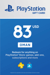 PlayStation Store $83 USD Gift Card (Oman) - Digital Code
