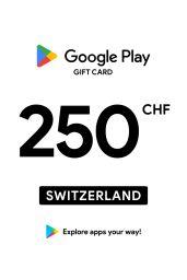 Google Play 250 CHF Gift Card (CH) - Digital Code
