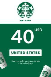 Starbucks $40 USD Gift Card (US) - Digital Code