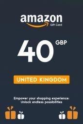 Amazon £40 GBP Gift Card (UK) - Digital Code