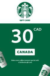Starbucks $30 CAD Gift Card (CA) - Digital Code